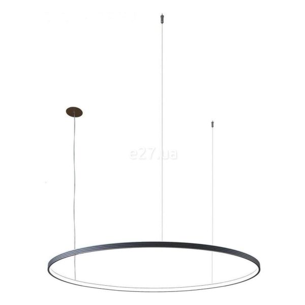 Подвесной светильник Kloodi KD-RG ONE UP 1200 3K BK Ring Giza One Up