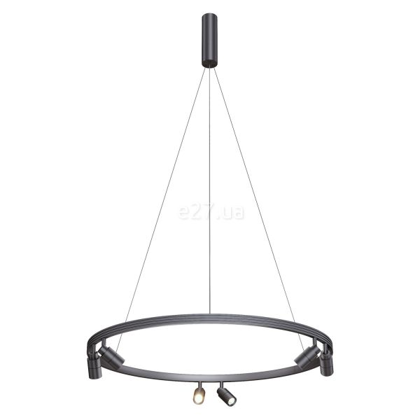 Люстра Kloodi KD-RGLL SPOT-6 800 4K BK Ring Giza Ball