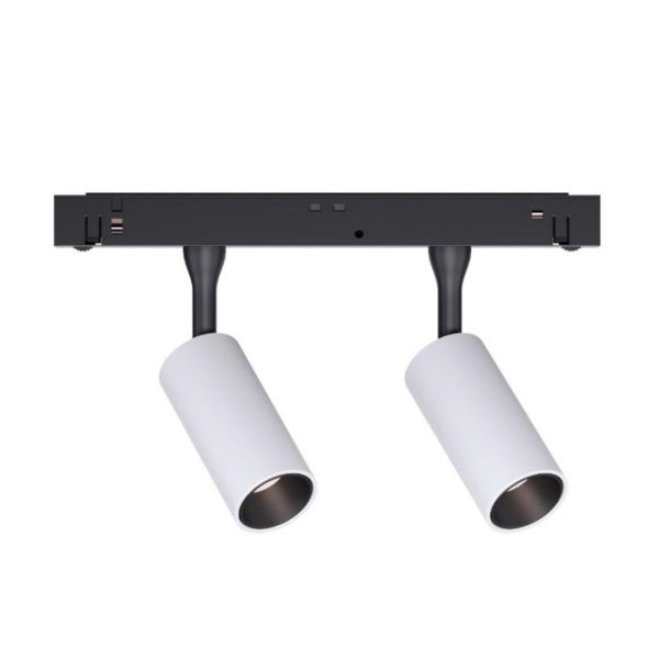 Магнітний трековий світильник Kloodi KDMG-SPOT30 2x3W 4K WH