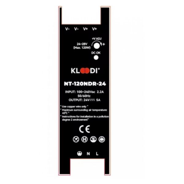 Блок живлення Kloodi KDPS-NDR 120 24V
