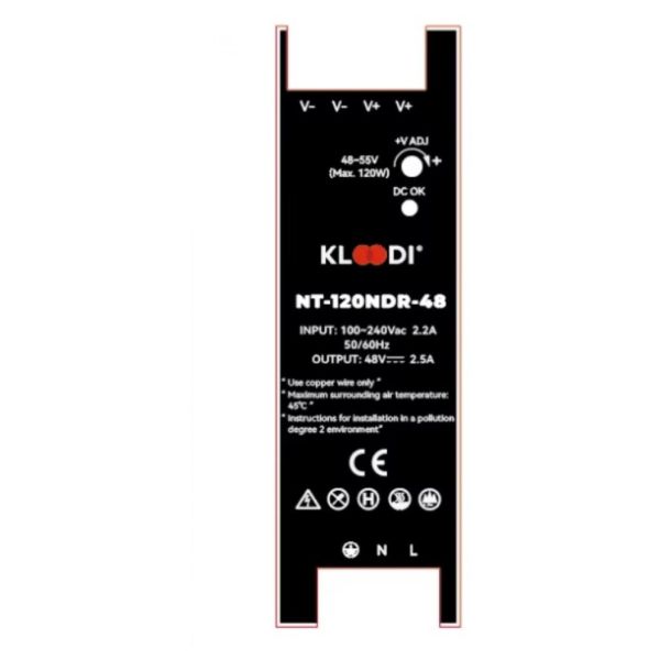 Блок живлення Kloodi KDPS-NDR 120 48V