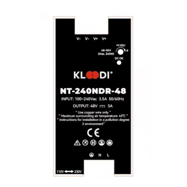 Блок живлення Kloodi KDPS-NDR 240 48V