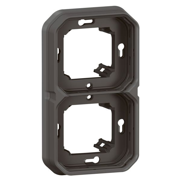 Рамка 2 поста Legrand 069607L Plexo