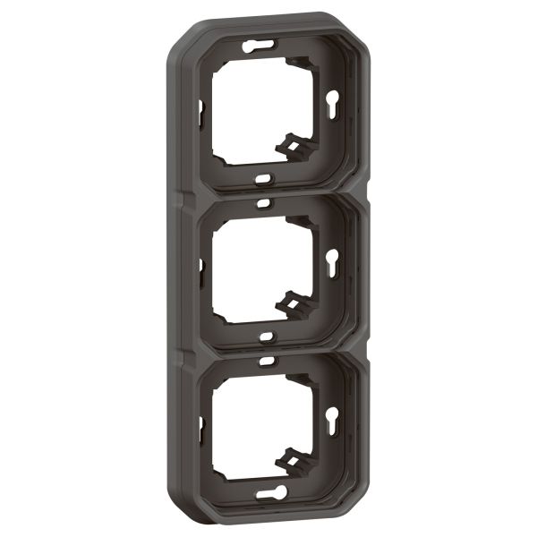 Рамка 3 поста Legrand 069608L Plexo