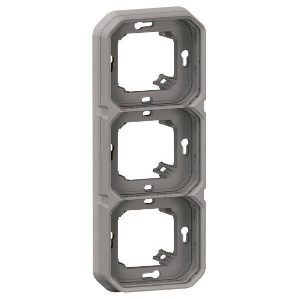 Рамка 3 поста Legrand 069687L Plexo