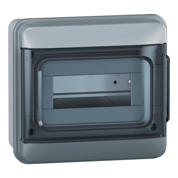 Розподільчий щит Legrand 601888 Plexo S Щиток розподільчий пластиковий IP65 8 модулів з клемами N+Pe