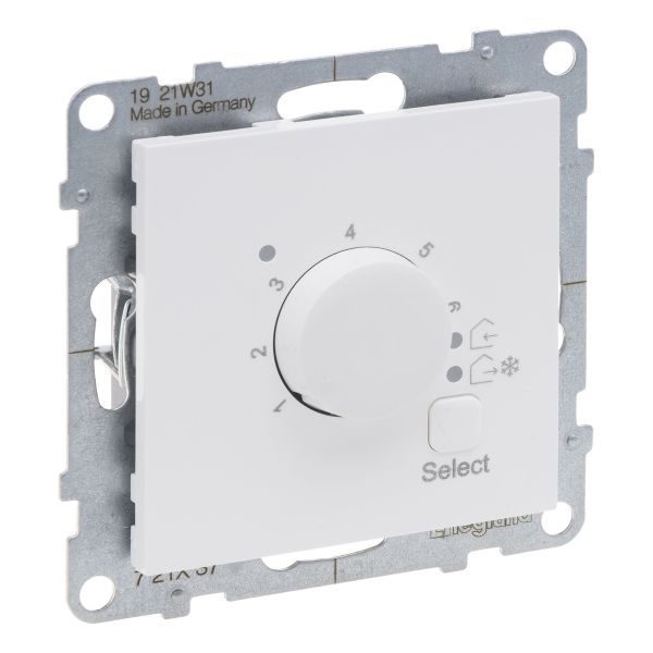 Терморегулятор для теплої підлоги Legrand 721137 SUNO Термостат для теплої підлоги 16А 230ВА колір Білий