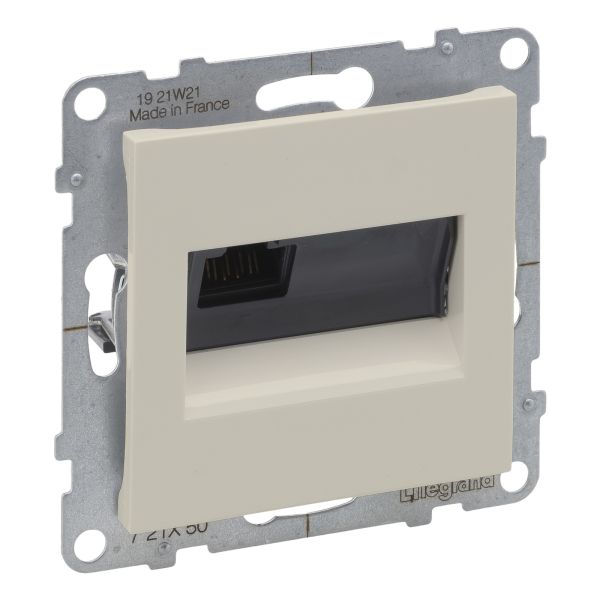 Розетка комп'ютерна Legrand 721250 SUNO Розетка інформаційна RJ45 CAT5E UTP, колір Слонова кістка