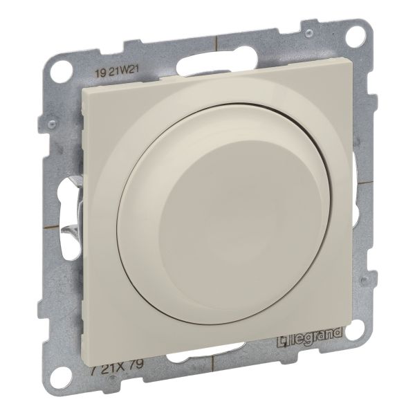 Диммер для светодиодных ламп Legrand 721279 Suno поворотний 300Вт всі навантаження