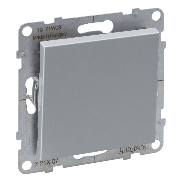 Перемикач перехресний 1-клавішний Legrand 721307 SUNO Перемикач одноклавішний перехресний 10А гвинтові клеми