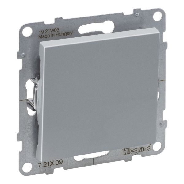 Вимикач без фіксації 1-клавішний Legrand 721309 SUNO Вимикач кнопковий одноклавішний 6А автоматичні клеми