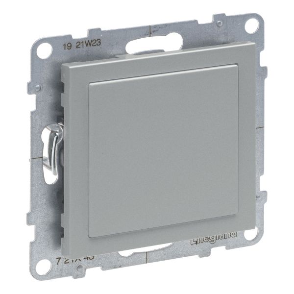 Заглушка Legrand 721343 SUNO Заглушка з адаптером MOSAIC, колір Алюміній