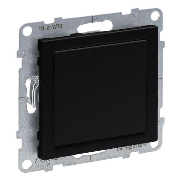 Заглушка Legrand 721443 SUNO Заглушка з адаптером MOSAIC, колір Чорний