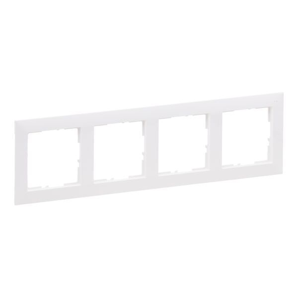Рамка 4 поста Legrand 721504 Suno