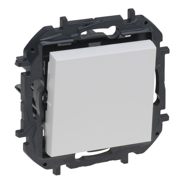 Переключатель перекрестный 1-клавишный Legrand 863107B NILOE STEP Перемикач одноклавішний перехресний 10А гвинтові клеми