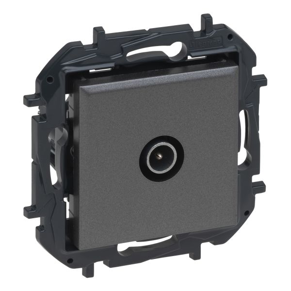 Розетка TV одиночна Legrand 863474B NILOE STEP Розетка TV 