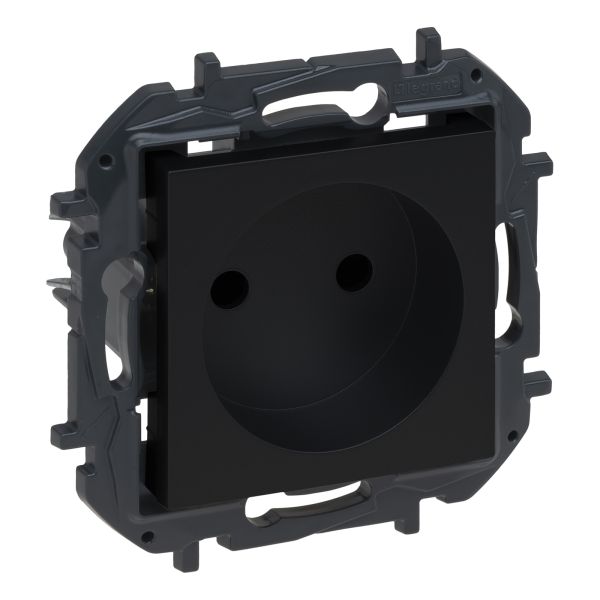 Розетка 220В Legrand 863519B NILOE STEP Розетка силова 2К 16А, 250 В гвинтові клеми