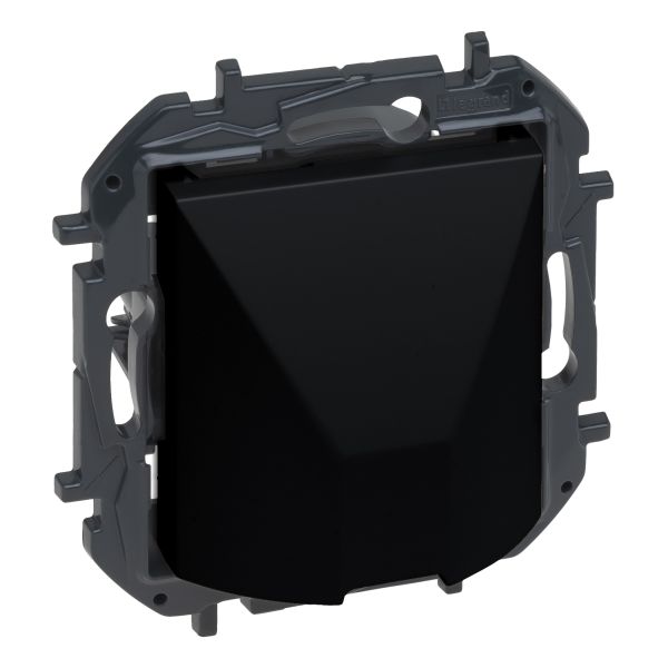 Кабельный вывод Legrand 863529B NILOE STEP Вивід кабелю з фіксатором IP21, колір Чорний