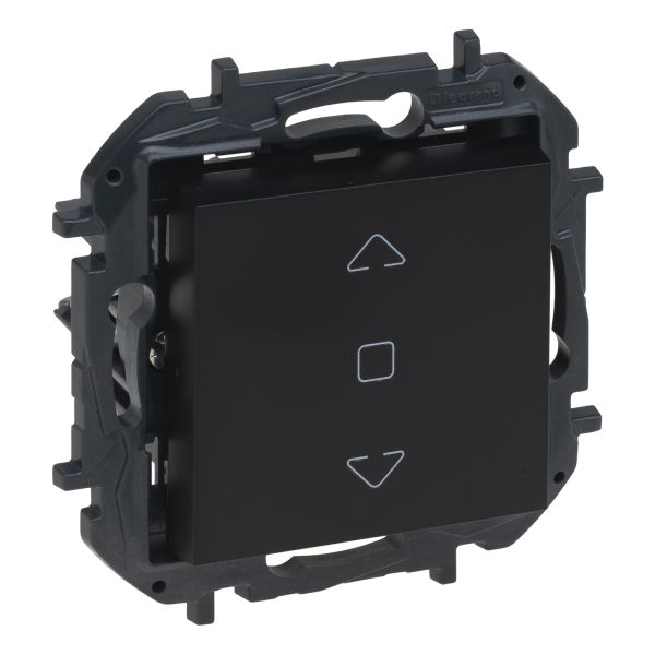 Выключатель для жалюзи Legrand 863543B NILOE STEP Вимикач жалюзі кнопковий 2-позиційний 6А, 250 В