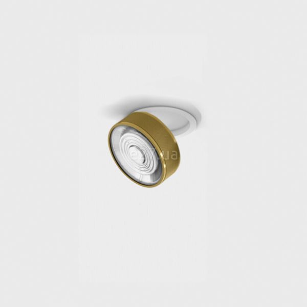 Точковий світильник LTX 01.7526.7.930.WH + SOL M RING GRAIN BRASS Sol In Mini