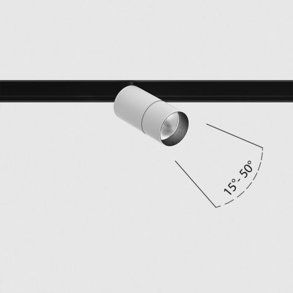 Магнітний трековий світильник LTX 06.0369.6.940.WH.DALI In_line Zoom S