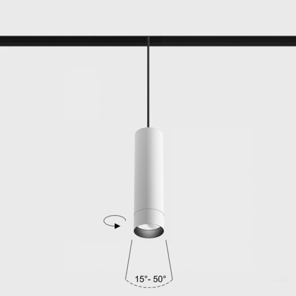 Магнитный трековый светильник LTX 06.0529.13.940.WH.DALI In_line Tub M P 200 Zoom