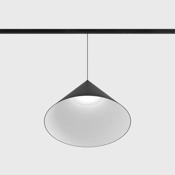 Магнитный трековый светильник LTX 06.3200.12.930.BK.DALI.4x In_line Cone