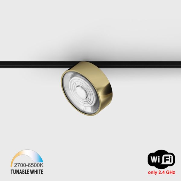 Магнитный трековый светильник LTX 06.9533.13.TW.BR/BK In_line Sol Tw