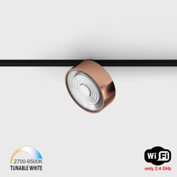 Магнитный трековый светильник LTX 06.9533.13.TW.CP/BK In_line Sol Tw