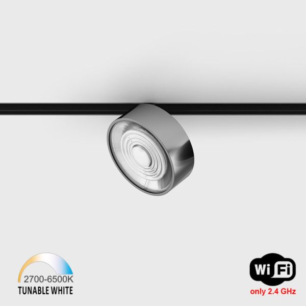 Магнітний трековий світильник LTX 06.9533.13.TW.CR/BK In_line Sol Tw
