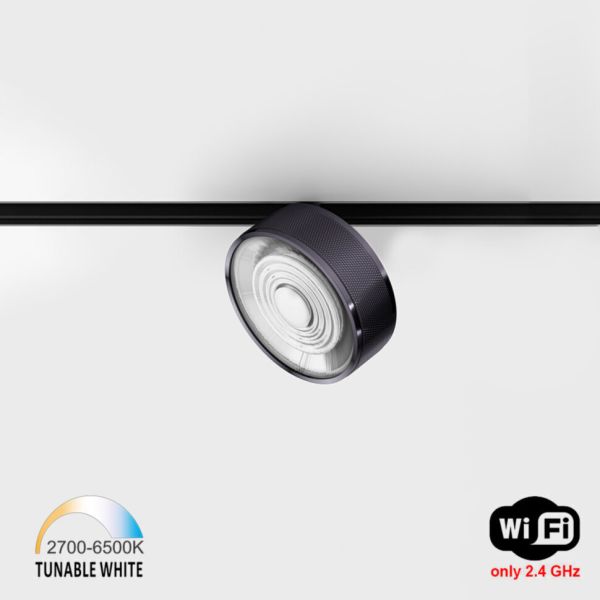 Магнітний трековий світильник LTX 06.9533.13.TW.DBG/BK In_line Sol Tw