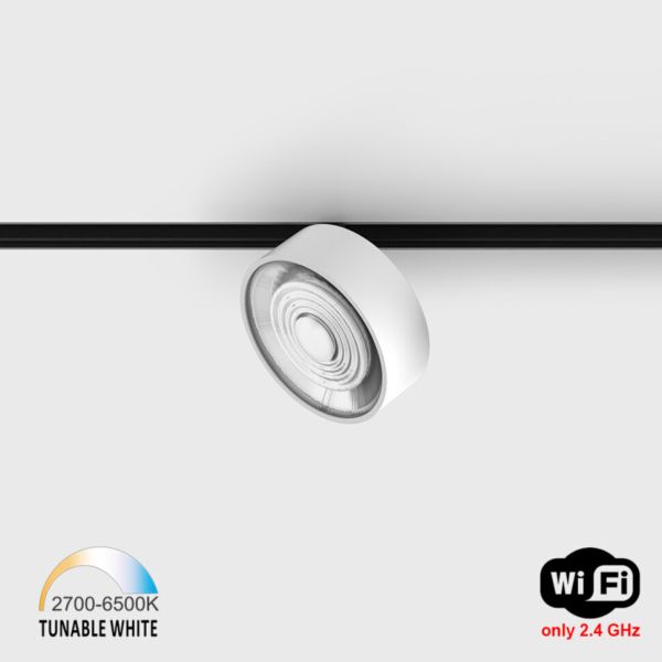 Магнітний трековий світильник LTX 06.9533.13.TW.WH/BK In_line Sol Tw