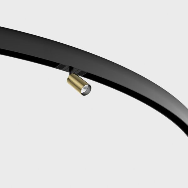 Магнітний трековий світильник LTX 09.0361.7.927.BR/BK In_Ring Tub S A 60