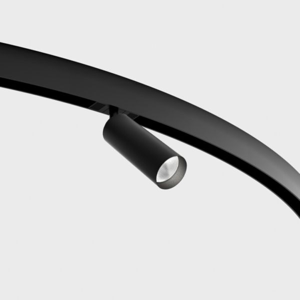 Магнитный трековый светильник LTX 09.0514.19.940.BK In_Ring Tub M A 140