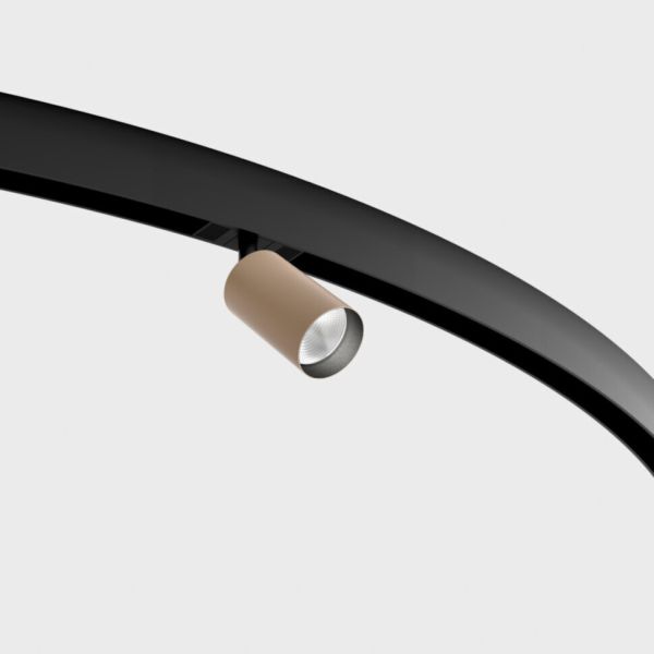 Магнитный трековый светильник LTX 09.0591.13.930.SB/BK In_Ring Tub M A 90