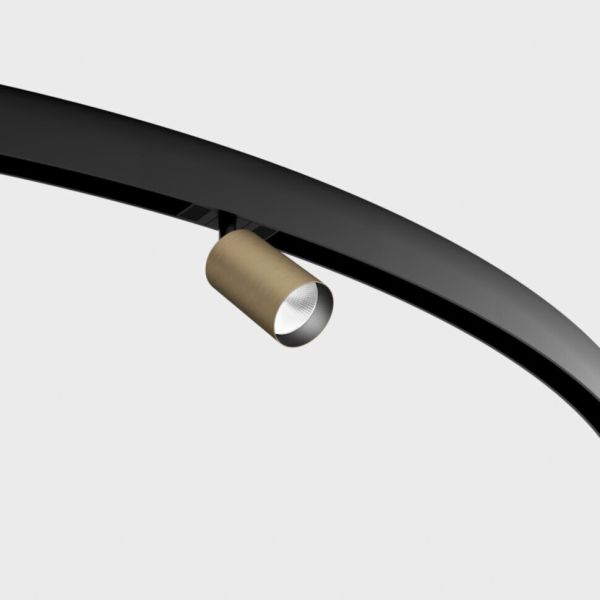 Магнитный трековый светильник LTX 09.0591.13.940.BZ/BK In_Ring Tub M A 90