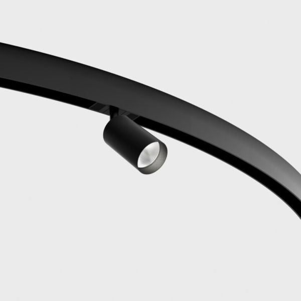 Магнітний трековий світильник LTX 09.0591.13.940.MN/BK In_ring Tub M A 90