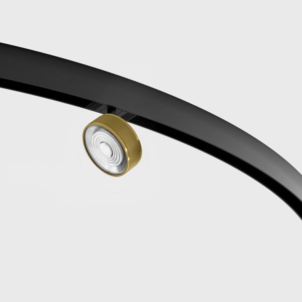 Магнитный трековый светильник LTX 09.7526.7.940.BRG/BK In_Ring Sol Mini