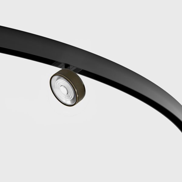 Магнитный трековый светильник LTX 09.7526.7.940.BZG/BK In_Ring Sol Mini