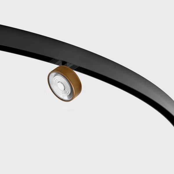 Магнитный трековый светильник LTX 09.7526.7.940.CFG/BK In_Ring Sol Mini