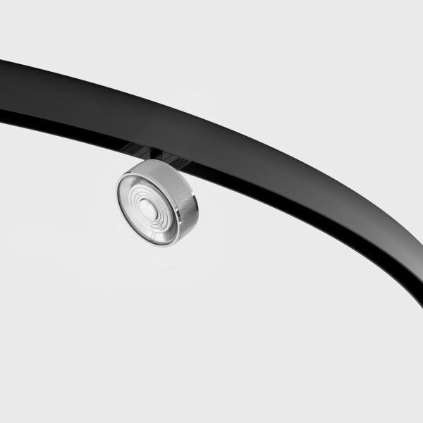 Магнитный трековый светильник LTX 09.7526.7.940.CRG/BK In_Ring Sol Mini