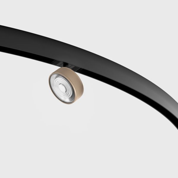 Магнитный трековый светильник LTX 09.7526.7.940.SBG/BK In_Ring Sol Mini