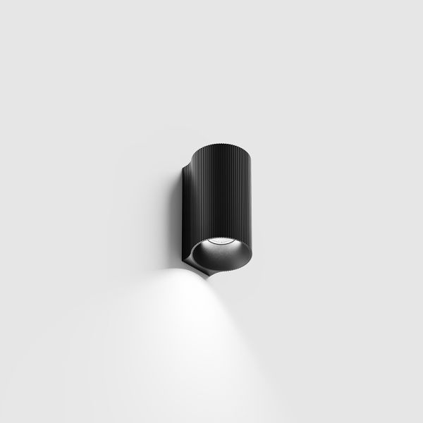 Настінний світильник LTX 10.0590.5.930.BK Wall Tub M 95 Rib