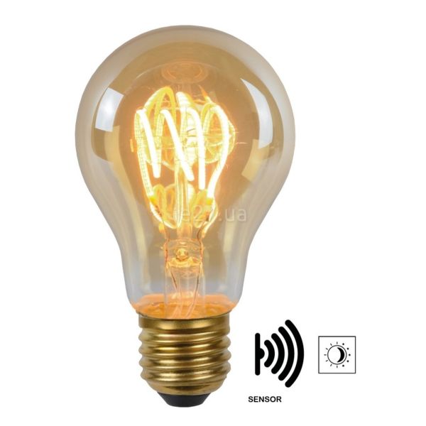 Лампа светодиодная Lucide 49042/04/62 мощностью 4W из серии Led bulb. Типоразмер — A60 с цоколем E27, температура цвета — 2200K