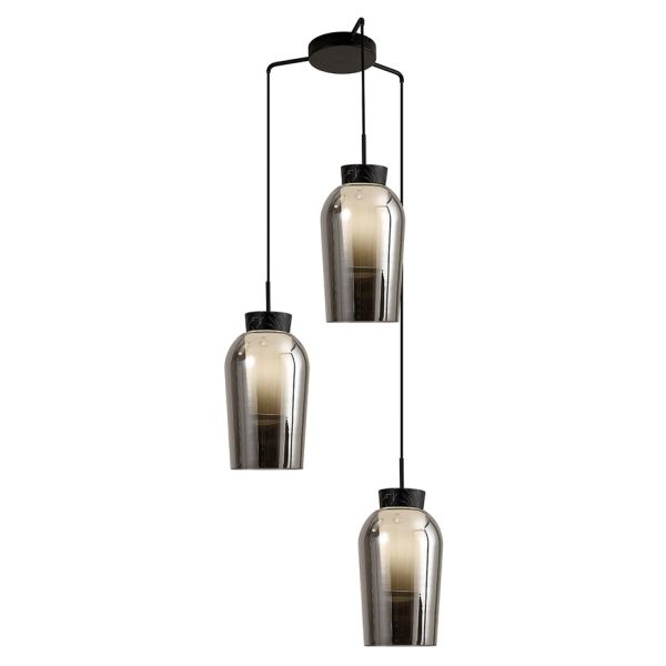 Подвесной светильник Mantra 8284 Nora -black/marmol