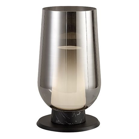 Настільна лампа Mantra 8289 Nora -black/marmol