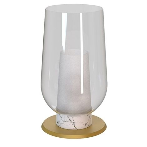 Настольная лампа Mantra 8401 Nora Gold/blanco