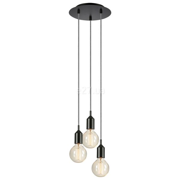 Подвесной светильник Markslojd 108452 Bronx Pendant 3l Round Black