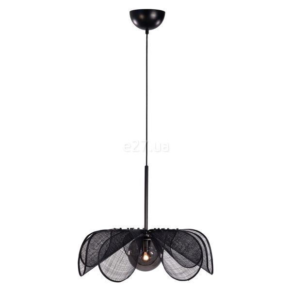 Люстра Markslojd 108660 Styrka Pendant 1l 63cm Black/smoke