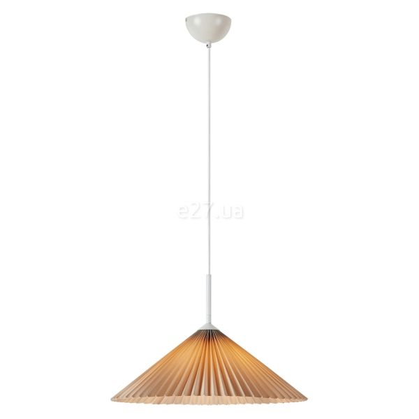 Підвісний світильник Markslojd 108710 Plisado Pendant 1l 50cm Beige